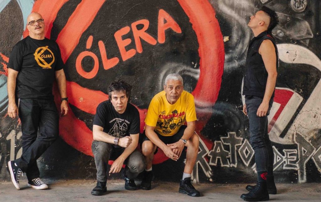 Banda Cólera celebra 45 anos de resistência