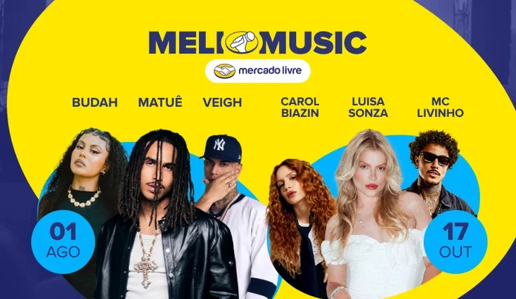 Mercado Livre: Meli Music vai ampliar conexão com público jovem